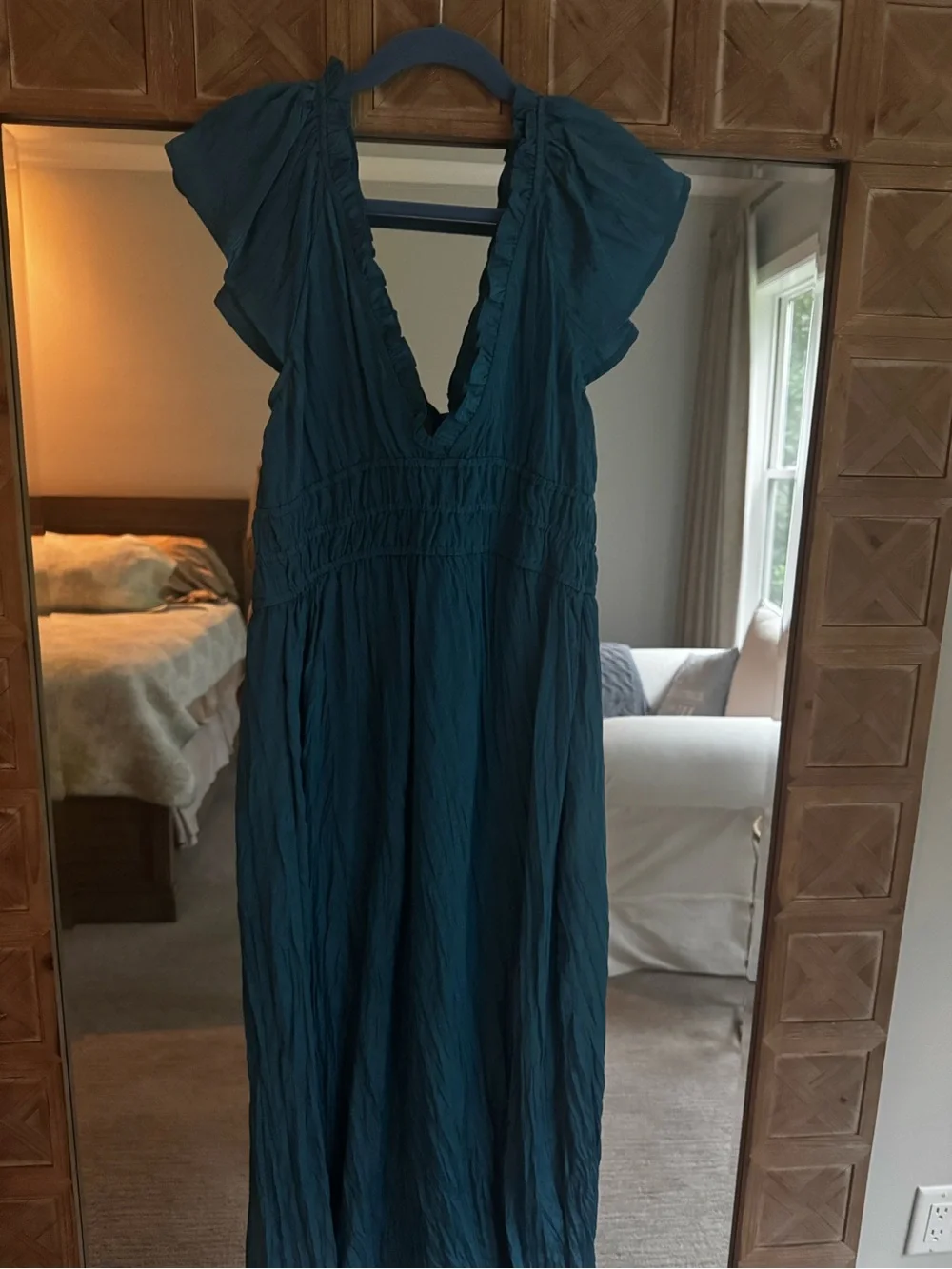 J. Crew Teal Maxi Dress